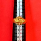 R034 Ring Thai Buddha Amulet Phra Talisman Powerful Wealth LP Takor Charm Rare