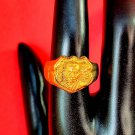 R067 Ring Thai Buddha Amulet Phra Talisman Powerful Magic Wealth LP Klay Rare AJ