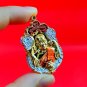 G089 Gift Box Thai Buddha Amulet Phra Talisman Powerful LP Pat Wat Huay Duan Old