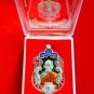 G092 Gift Box Thai Buddha Amulet Phra Talisman LP Pat Wat Huay Duan Magic Merit
