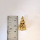 B005 Brass Thai Buddha Amulet Talisman Powerful Wealth LP Sothorn Magic Merit AJ