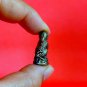 B056 Brass Thai Buddha Amulet Talisman Powerful Phra LP Tiger Charm Magical Holy