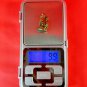 B056 Brass Thai Buddha Amulet Talisman Powerful Phra LP Tiger Charm Magical Holy