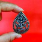 B076 Brass Thai Buddha Amulet Talisman Powerful Phra LP Magic Garuda Merit Holy