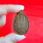 C003 Pendant Thai Buddha Amulet Phra Talisman Powerful LP BoonRuam Magical Coin