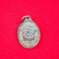 C052 Pendant Thai Buddha Amulet Phra Talisman Powerful LP Koon Coin Banrai Old