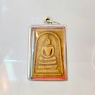 P044 Pendant Thai Buddha Amulet Phra Talisman Powerful LP Mhun Somdej Charm Luck