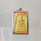 P053 Pendant Thai Buddha Amulet Phra Talisman Powerful LP Somdej Wealth Buddhist