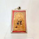 P072 Pendant Thai Buddha Amulet Phra Talisman Powerful LP Somdej Rakhang Charm