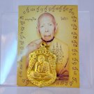 P114 Pendant Thai Buddha Amulet Phra Talisman Powerful LP Tim Rahanrai Coin Old