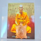 P118 Pendant Thai Buddha Amulet Phra Talisman Powerful LP Lhew Turtle Yant Holy