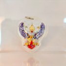 P148 Pendant Thai Buddha Amulet Phra Talisman Powerful LP Garuda Magical Merit