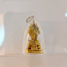 P168 Pendant Thai Buddha Amulet Phra Talisman Powerful LP Nak Prok Saturday Old