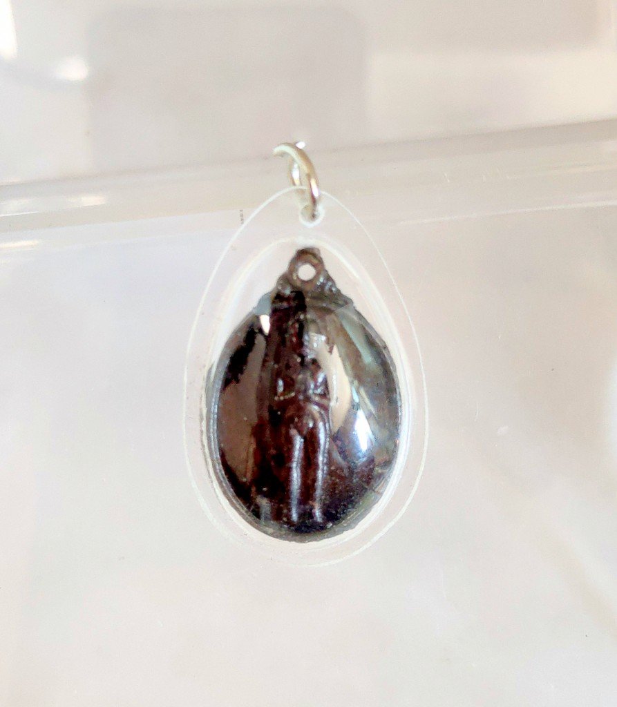 P219 Pendant Thai Buddha Amulet Talisman Powerful Charm I Khai Wealthy Kuman LP