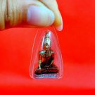 P244 Pendant Thai Buddha Amulet Talisman Powerful Charm Wealth LP Tunjai Merit