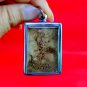 P277 Pendant Thai Buddha Amulet Talisman Powerful Charm Wealth LP MUN Monk Luck