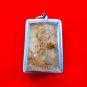 P277 Pendant Thai Buddha Amulet Talisman Powerful Charm Wealth LP MUN Monk Luck