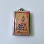 P293 Pendant Thai Buddha Amulet Talisman Powerful Charm Wealth LP Somdej Merit