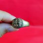 R110 Ring Thai Buddha Amulet Phra Talisman Powerful Wealth LP Tunjai Charm Rare