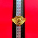 R112 Ring Thai Buddha Amulet Phra Talisman Powerful Wealth LP Klay Rare Merit