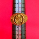 R117 Ring Thai Buddha Amulet Phra Talisman Powerful Wealth LP Koon Wat Baanrai