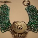 Dragonscale weave bracelet