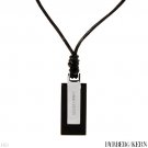 DYRBERG KERN Zeus Collection unisex Leather Necklace