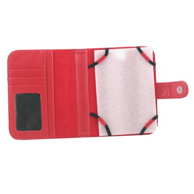For nook 2nd Simple Touch PU Leather Case Cover Red #7082#