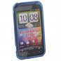 S Curved GEL Case Cover for HTC Incredible S S710E G11(Blue)