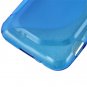 S Curved GEL Case Cover for HTC Incredible S S710E G11(Blue)
