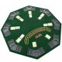 Octagon Folding Poker Blackjack Table Top w/ chips tray (Ship US Country Only)#6430#