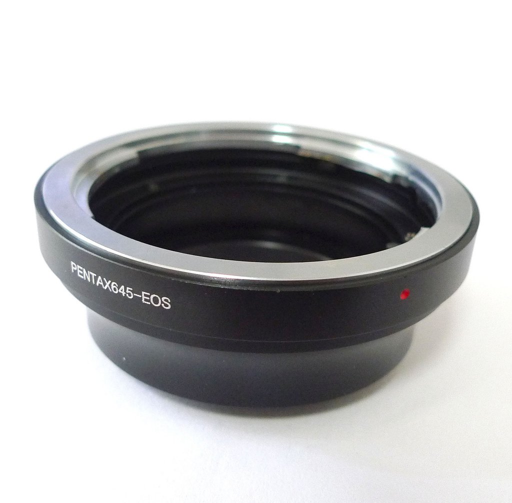 AST NEW Pentax 645 Lens to Canon EOS Adapter 5D II 300D 350D 500D 7D
