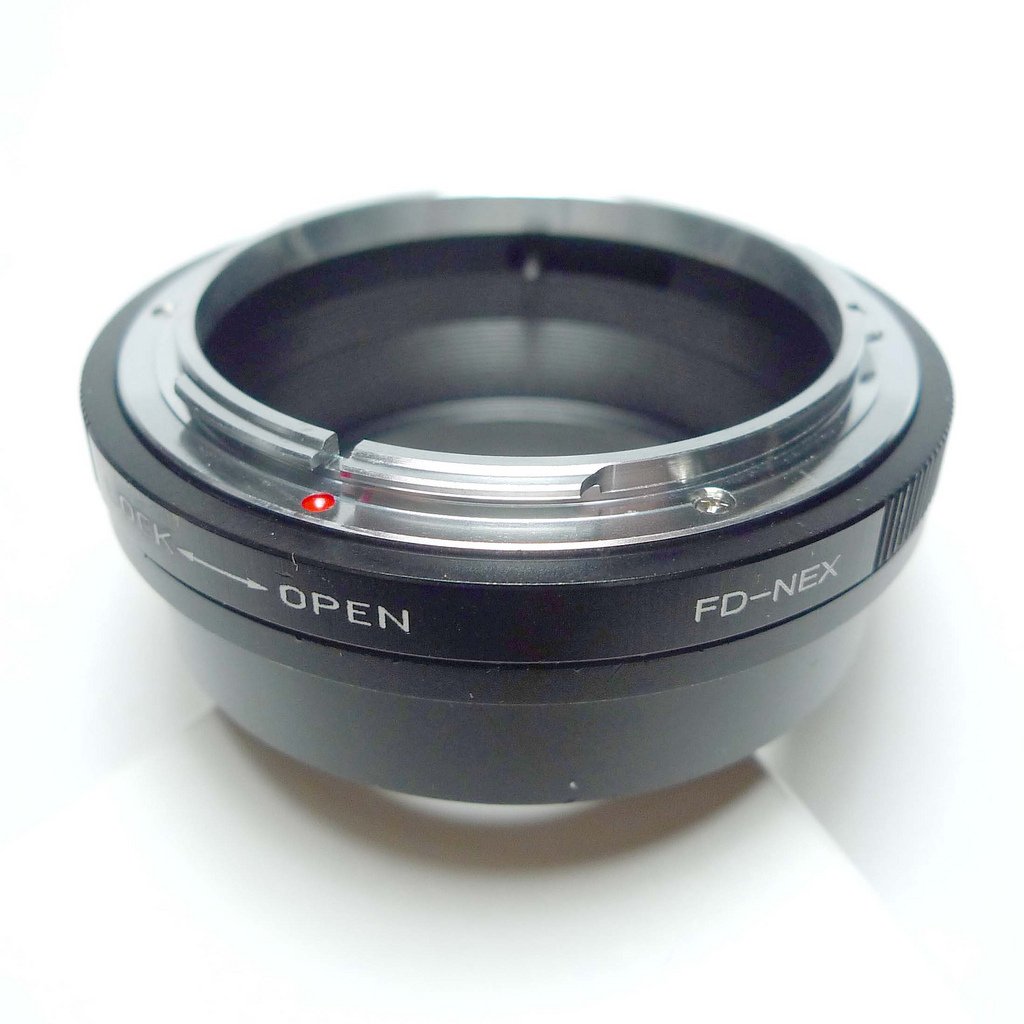 AST New Canon FD Lens to Sony E mount Adapter Ring NEX10 NEX NEX3 NEX5