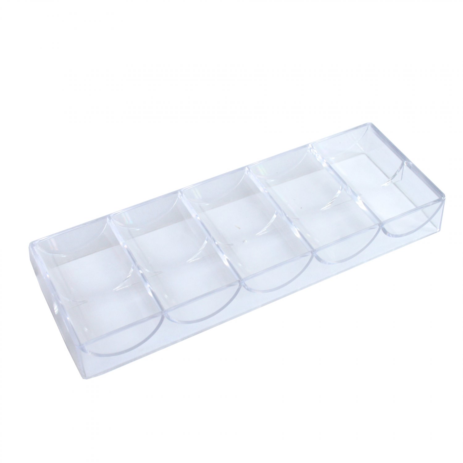 Clear Acrylic Poker Chip Rack Tray x10 (Ship US Country Only) 11064x10