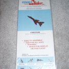 NEW NIP CHEETAH GLIDER PAPER AIRPLANE KIT