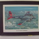 NEW B-17 WWII MILITARY BOMBER AIRCRAFT FRAMED PRINT