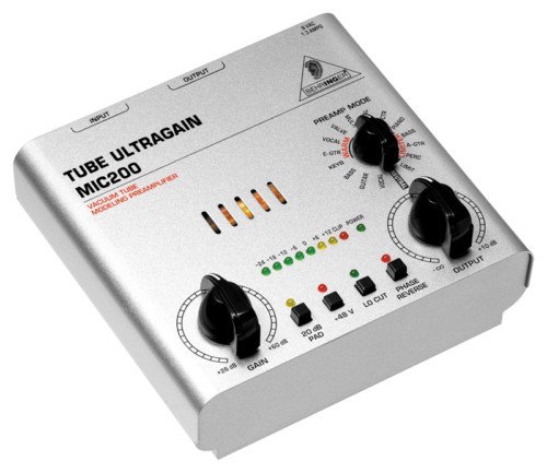Behringer MIC200 Tube ULTRAGAIN Preamp