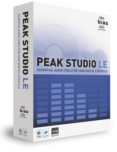 Bias Peak Studio LE Mastering Software