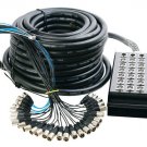 Hot Wires SNK12450 Stage Snake 24x4 channel 50'