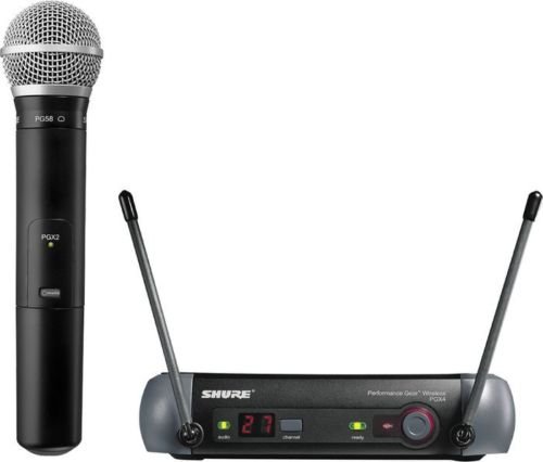 Shure PGX24/PG58 Hand-Held Wireless System