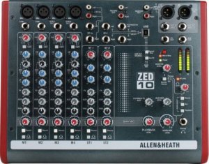 Allen & Heath ZED-10 10-Channel USB Mixer