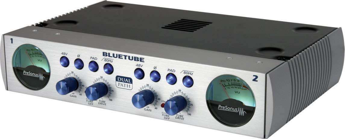 PreSonus BLUETUBE DP Stereo Dual Path Microphone/Instrument Preamp with 12AX7