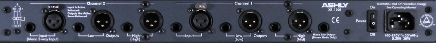 Ashly XR-1001 Crossover