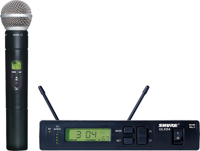 Shure ULXS24/58 Handheld Wireless Microphone System