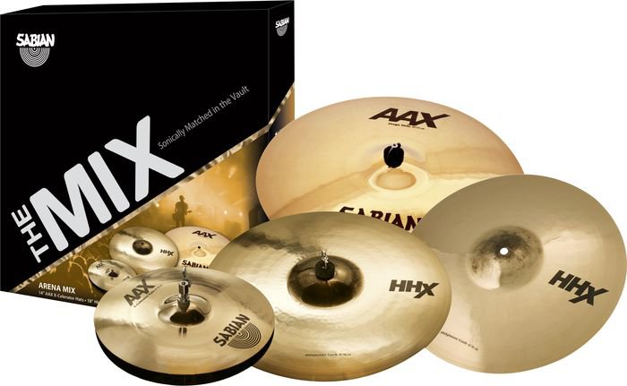 Sabian AAX/HHX Arena Mix Cymbal Pack