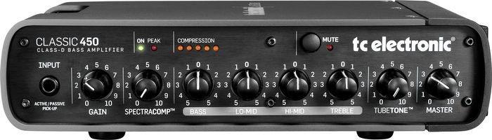 TC Electronic Classic 450 450W Bass Amp Head