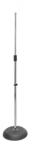 On Stage MS7201C Chrome Microphone Stand 6-Pack