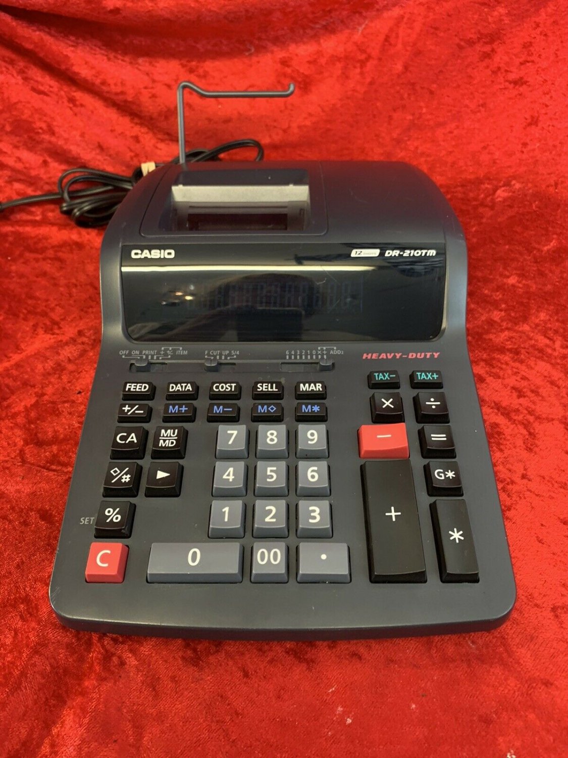 Casio DR-210TM Printing Calculator