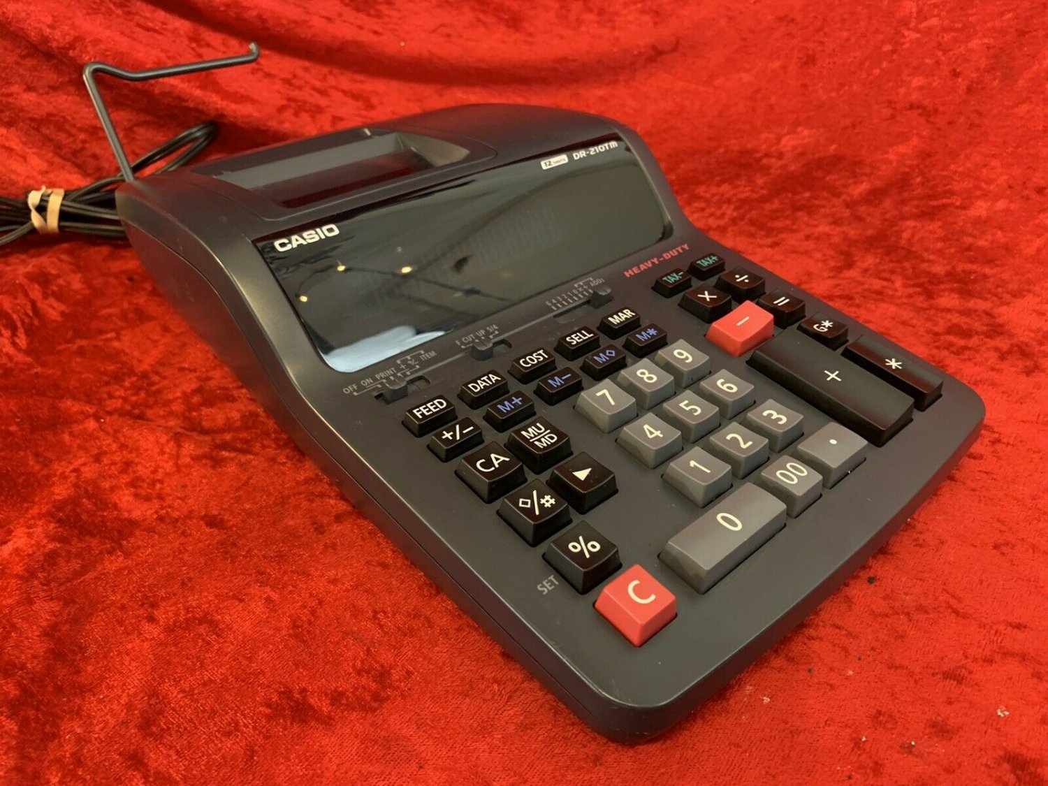 Casio DR210TM Printing Calculator
