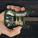 Green Bay Packers 10 Collectible Mini Guitar